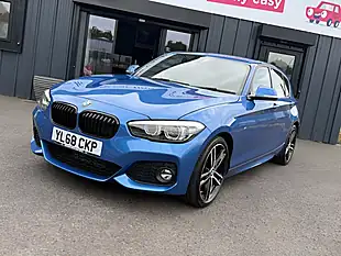 Used 2018 BMW 1 Series M Sport Shadow Edition Estoril Blue - Interior and Exterior details 13