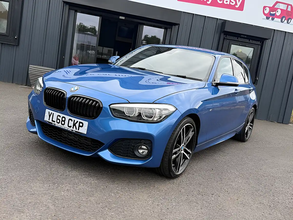 Used 2018 BMW 1 Series M Sport Shadow Edition Estoril Blue - Interior and Exterior details 13