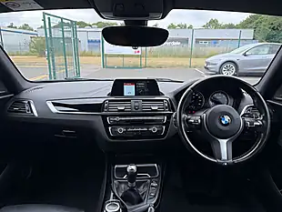 Used 2018 BMW 1 Series M Sport Shadow Edition Estoril Blue - Interior and Exterior details 2