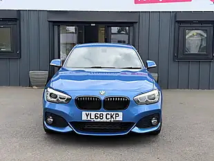 Used 2018 BMW 1 Series M Sport Shadow Edition Estoril Blue - Interior and Exterior details 3