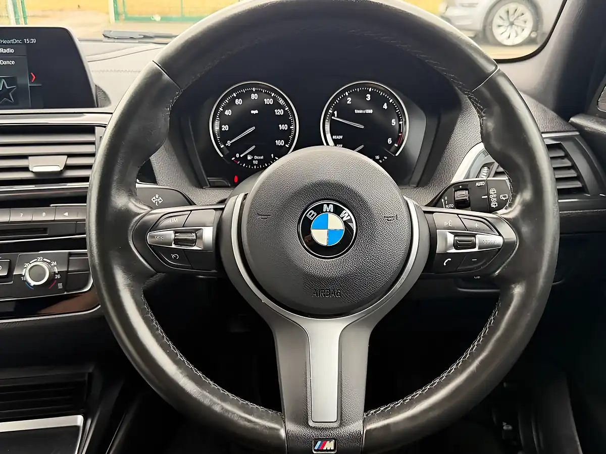 Used 2018 BMW 1 Series M Sport Shadow Edition Estoril Blue - Interior and Exterior details 4