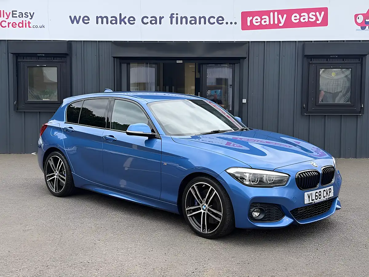 Used 2018 BMW 1 Series M Sport Shadow Edition Estoril Blue - Interior and Exterior details 5