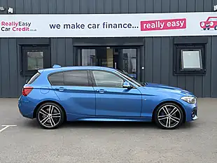Used 2018 BMW 1 Series M Sport Shadow Edition Estoril Blue - Interior and Exterior details 7