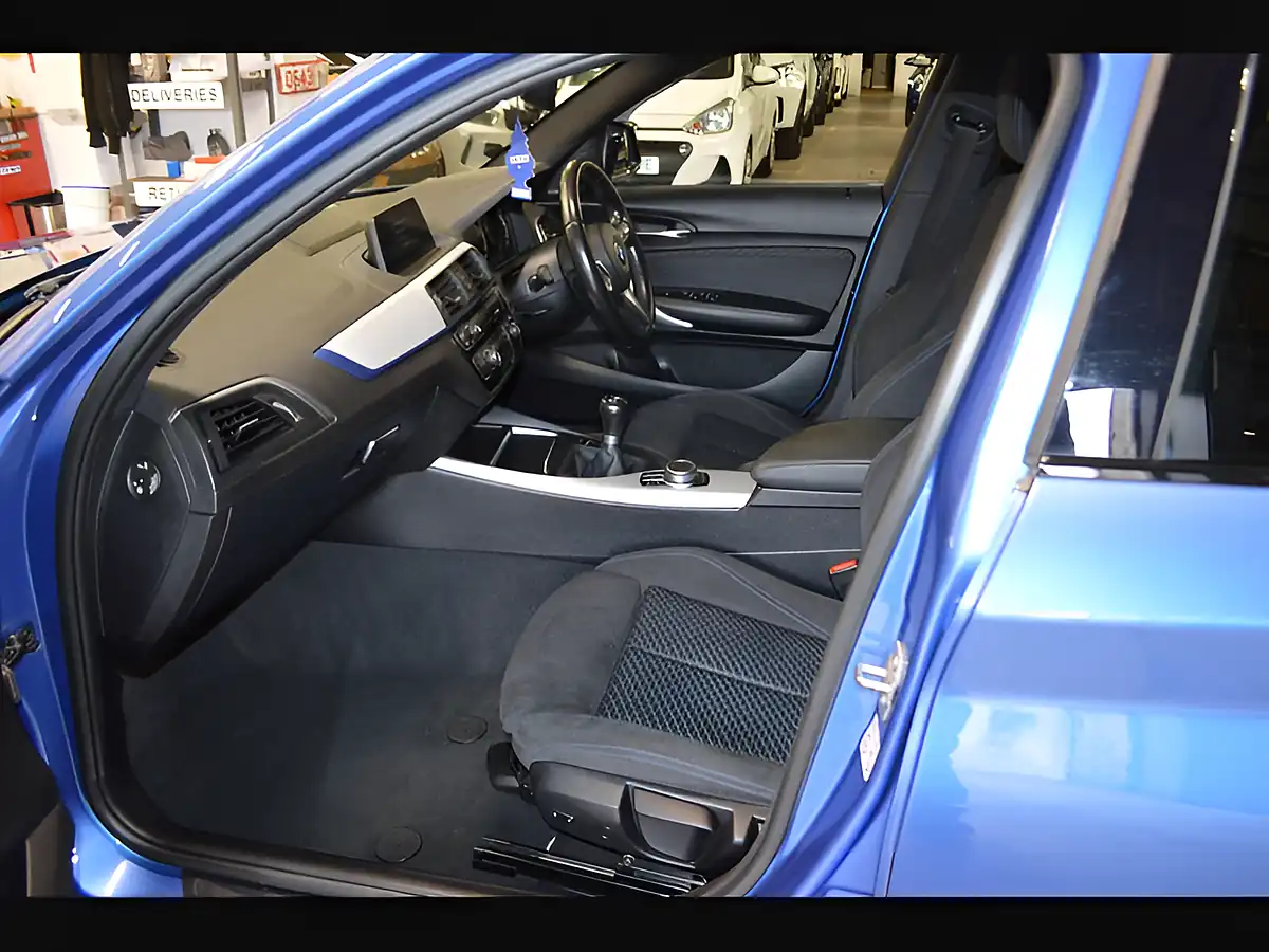 Used 2018 BMW 1 Series M Sport Shadow Edition Estoril Blue - Interior and Exterior details 12