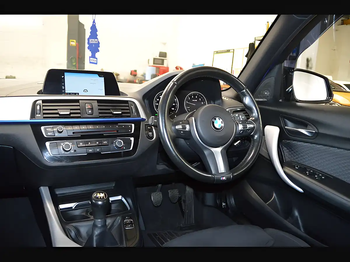 Used 2018 BMW 1 Series M Sport Shadow Edition Estoril Blue - Interior and Exterior details 13