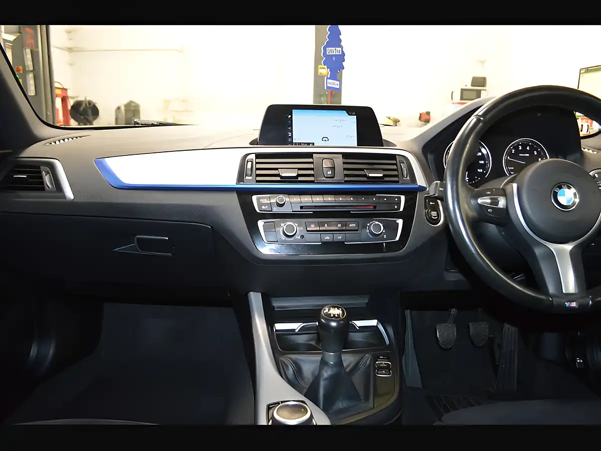 Used 2018 BMW 1 Series M Sport Shadow Edition Estoril Blue - Interior and Exterior details 14