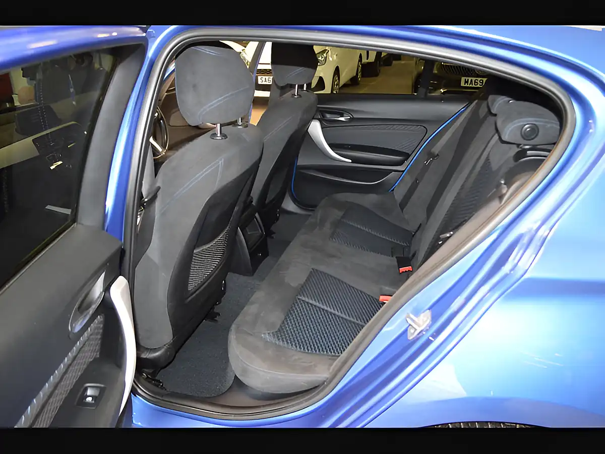 Used 2018 BMW 1 Series M Sport Shadow Edition Estoril Blue - Interior and Exterior details 16
