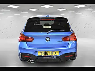 Used 2018 BMW 1 Series M Sport Shadow Edition Estoril Blue - Interior and Exterior details 7