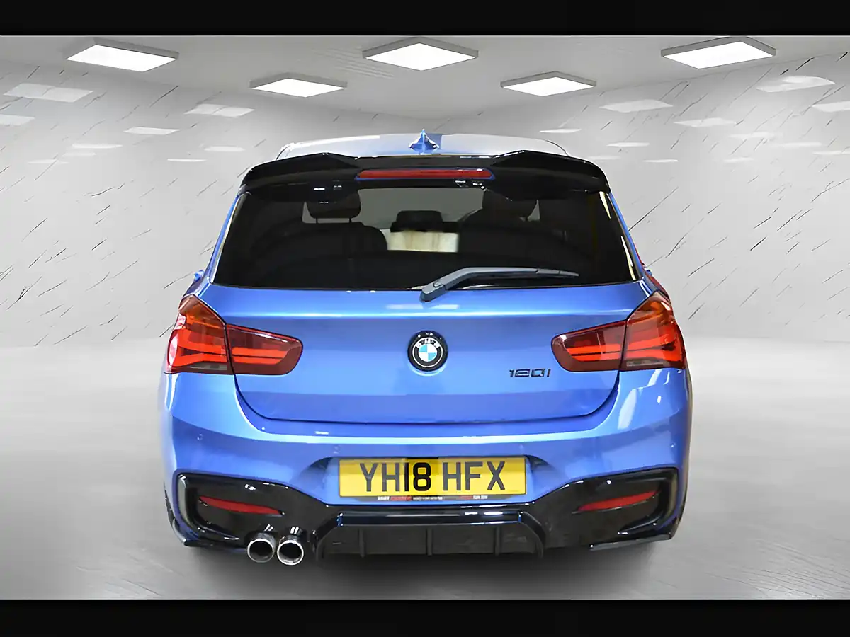 Used 2018 BMW 1 Series M Sport Shadow Edition Estoril Blue - Interior and Exterior details 7