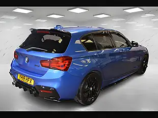 Used 2018 BMW 1 Series M Sport Shadow Edition Estoril Blue - Interior and Exterior details 8