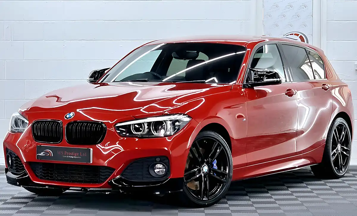 Used 2018 BMW 1 Series M Sport Shadow Edition Melbourne Red - Front View