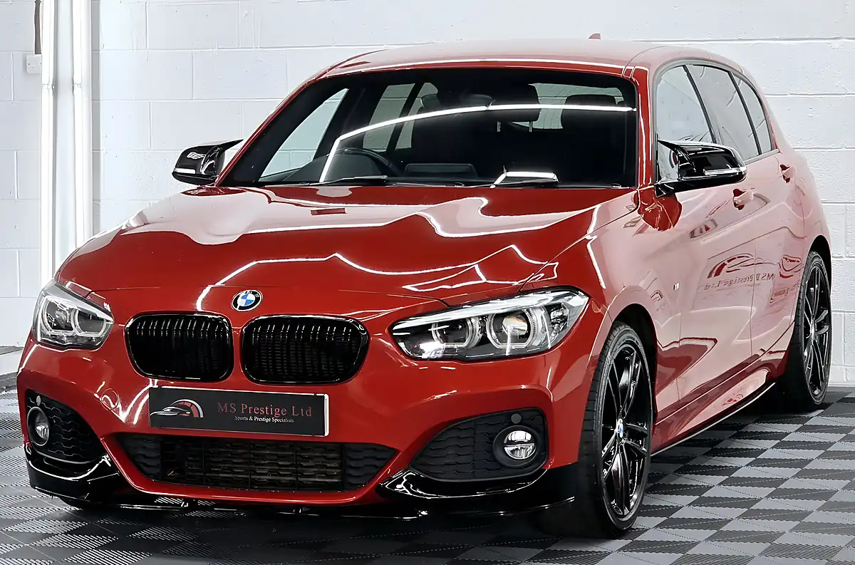 Used 2018 BMW 1 Series M Sport Shadow Edition Melbourne Red - Interior and Exterior details 3