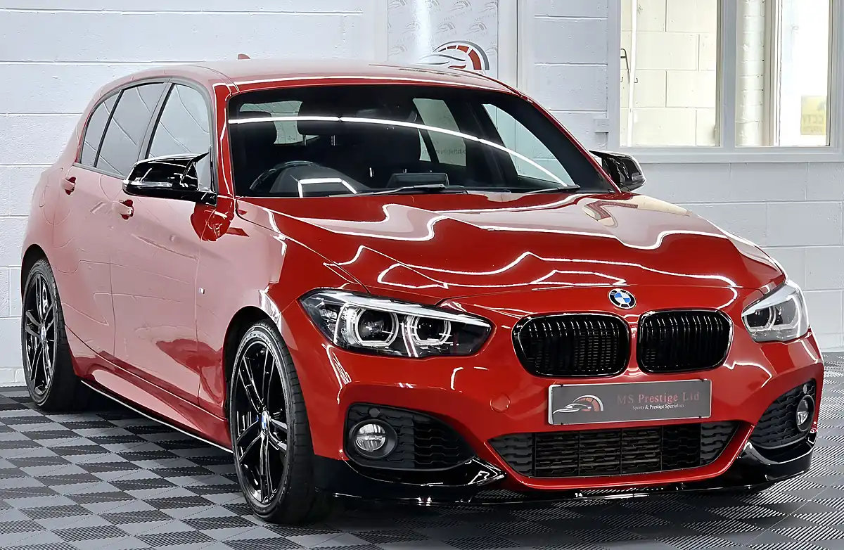 Used 2018 BMW 1 Series M Sport Shadow Edition Melbourne Red - Interior and Exterior details 4