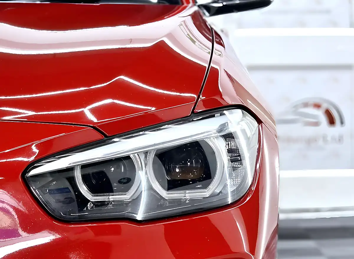 Used 2018 BMW 1 Series M Sport Shadow Edition Melbourne Red - Interior and Exterior details 8
