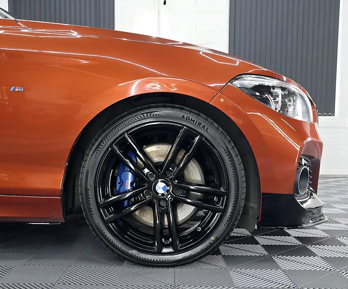 Used 2018 BMW 1 Series M Sport Shadow Edition Sunset Orange - Interior and Exterior details 13