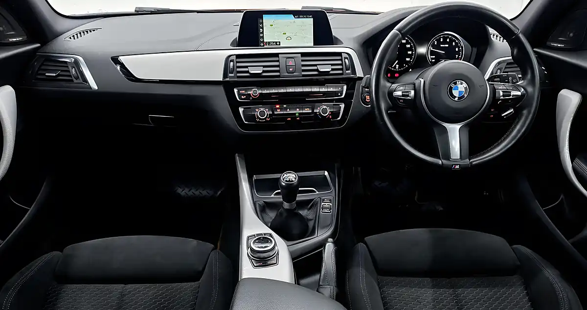 Used 2018 BMW 1 Series M Sport Shadow Edition Sunset Orange - Interior and Exterior details 14