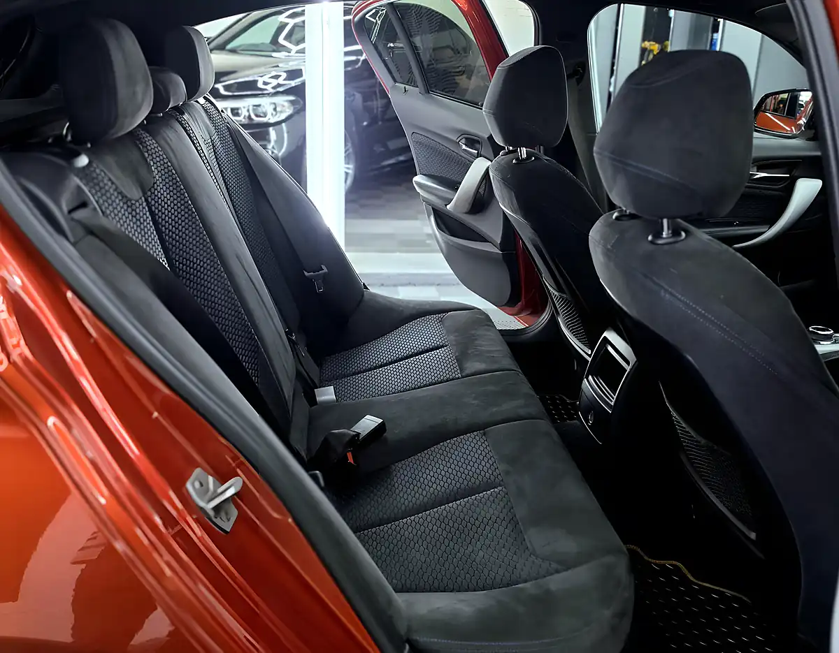 Used 2018 BMW 1 Series M Sport Shadow Edition Sunset Orange - Interior and Exterior details 19
