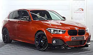 Used 2018 BMW 1 Series M Sport Shadow Edition Sunset Orange - Interior and Exterior details 2