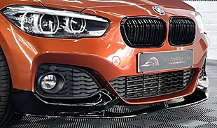 Used 2018 BMW 1 Series M Sport Shadow Edition Sunset Orange - Interior and Exterior details 5