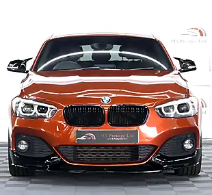 Used 2018 BMW 1 Series M Sport Shadow Edition Sunset Orange - Interior and Exterior details 8