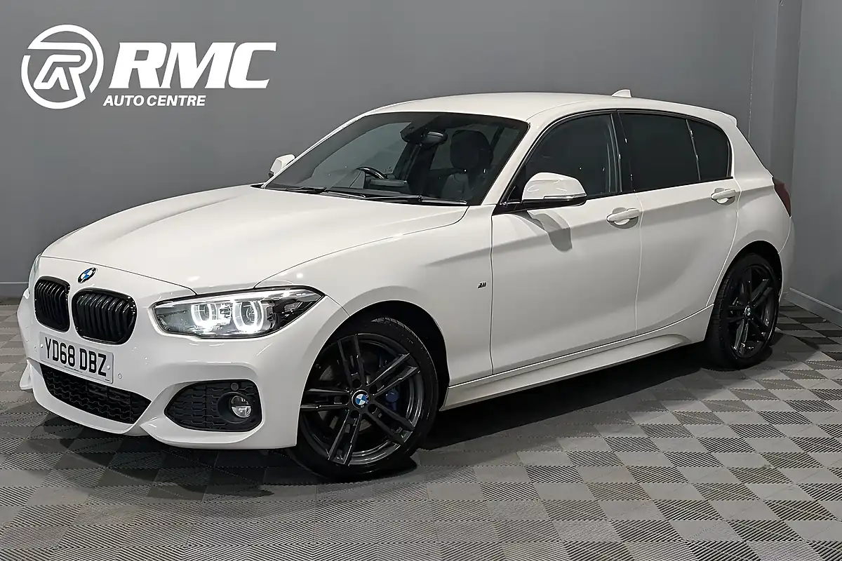 Used 2018 BMW 1 Series M Sport Shadow Edition White - Front View