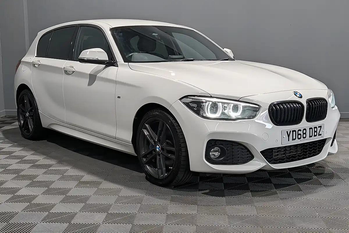 Used 2018 BMW 1 Series M Sport Shadow Edition White - Interior and Exterior details 3