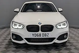 Used 2018 BMW 1 Series M Sport Shadow Edition White - Interior and Exterior details 4