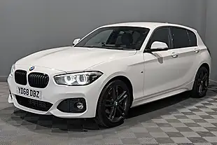 Used 2018 BMW 1 Series M Sport Shadow Edition White - Interior and Exterior details 5