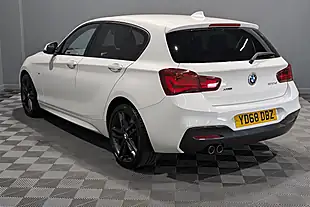 Used 2018 BMW 1 Series M Sport Shadow Edition White - Interior and Exterior details 6