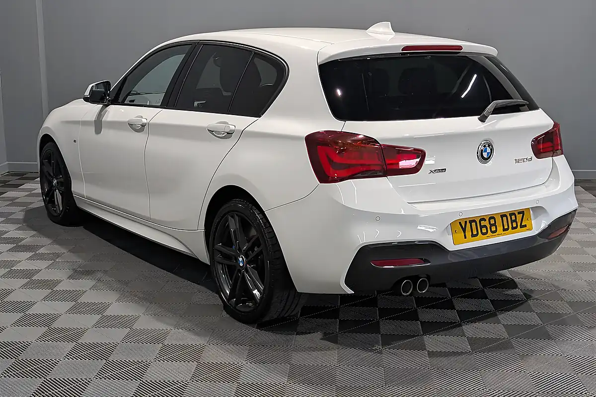 Used 2018 BMW 1 Series M Sport Shadow Edition White - Interior and Exterior details 6