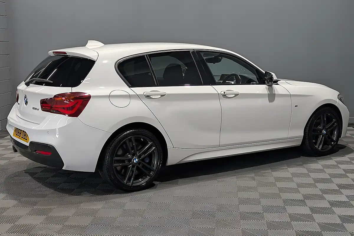 Used 2018 BMW 1 Series M Sport Shadow Edition White - Interior and Exterior details 8