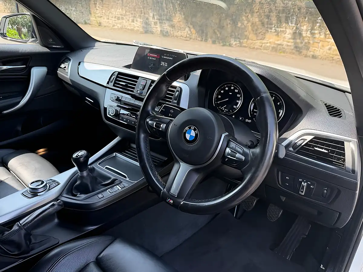 Used 2018 BMW 1 Series M Sport Shadow Edition White - Interior and Exterior details 10