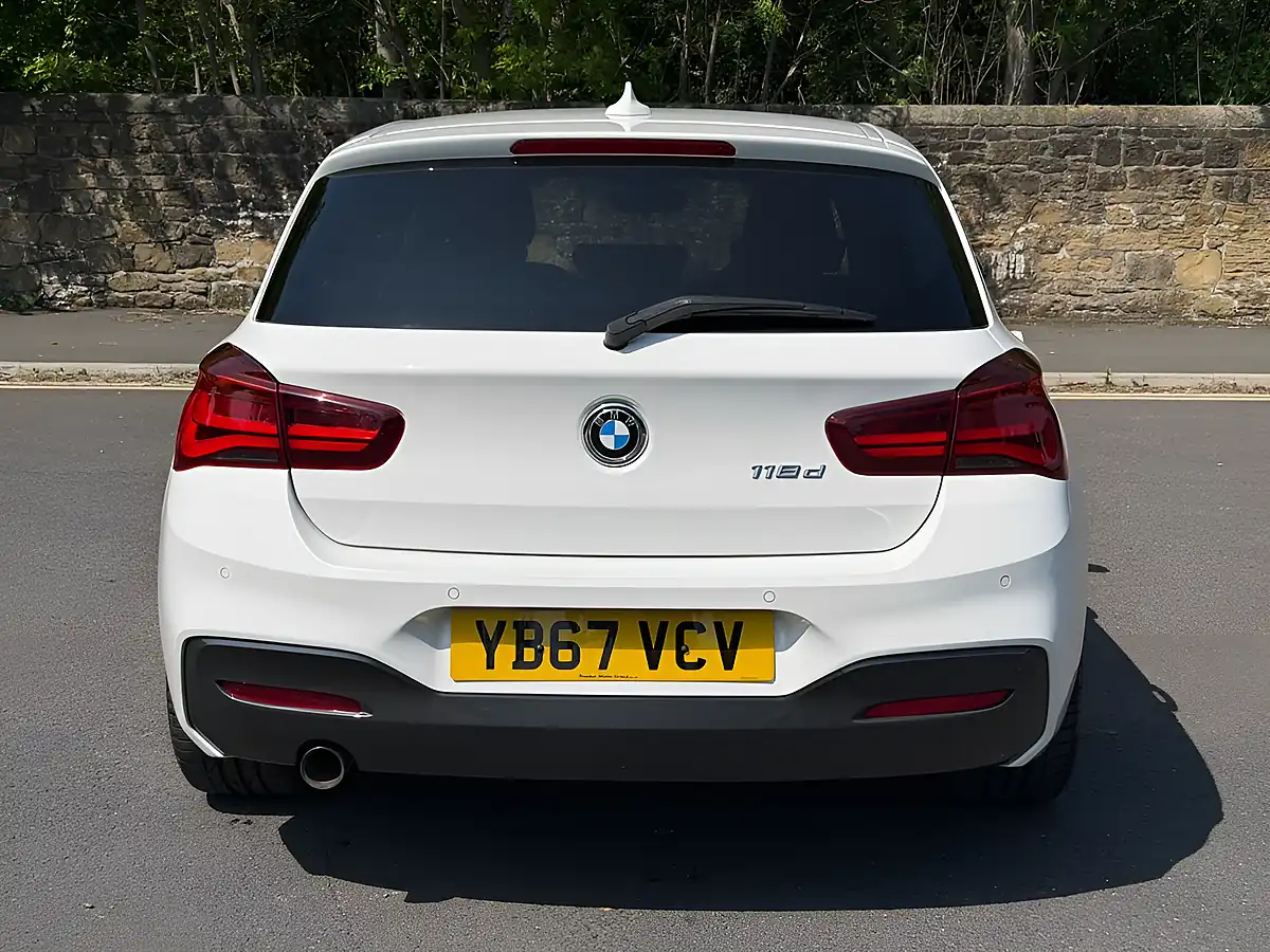 Used 2018 BMW 1 Series M Sport Shadow Edition White - Interior and Exterior details 11