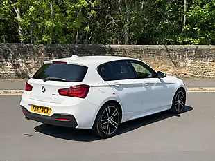 Used 2018 BMW 1 Series M Sport Shadow Edition White - Interior and Exterior details 13
