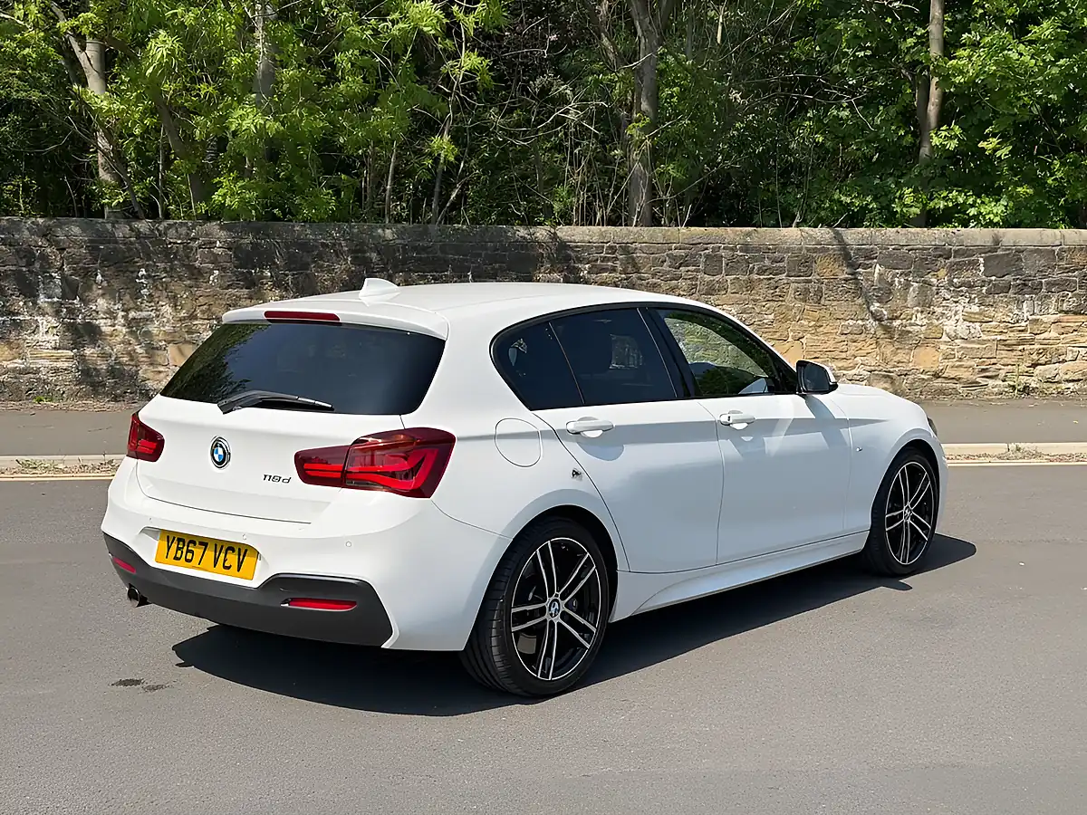 Used 2018 BMW 1 Series M Sport Shadow Edition White - Interior and Exterior details 13