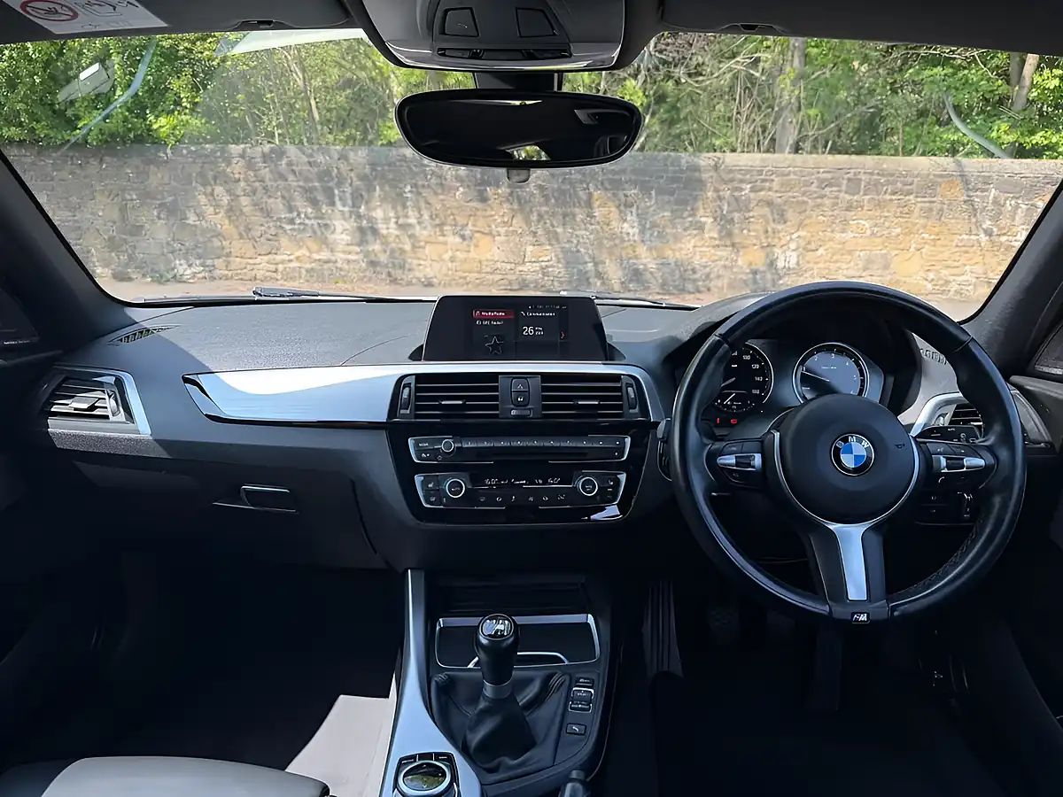 Used 2018 BMW 1 Series M Sport Shadow Edition White - Interior and Exterior details 2