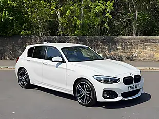 Used 2018 BMW 1 Series M Sport Shadow Edition White - Interior and Exterior details 5