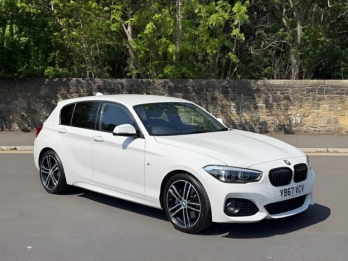 Used 2018 BMW 1 Series M Sport Shadow Edition White - Interior and Exterior details 5