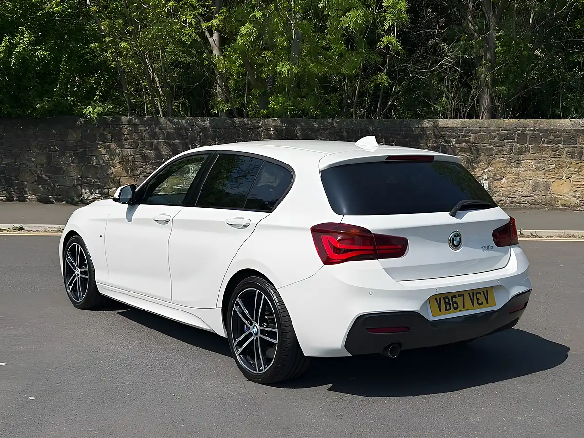 Used 2018 BMW 1 Series M Sport Shadow Edition White - Interior and Exterior details 9