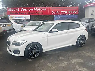 Used 2018 BMW 1 Series M Sport Shadow Edition White - Interior and Exterior details 5
