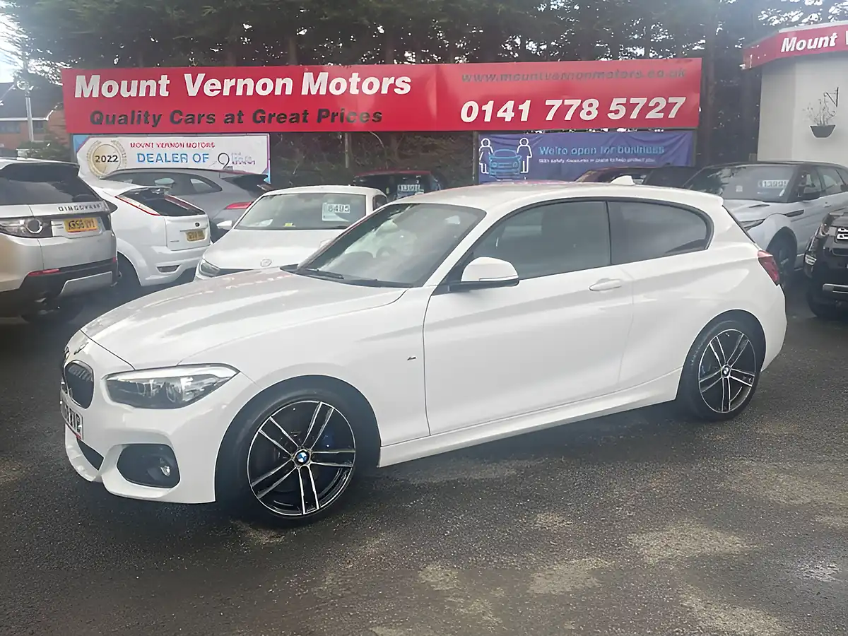 Used 2018 BMW 1 Series M Sport Shadow Edition White - Interior and Exterior details 5