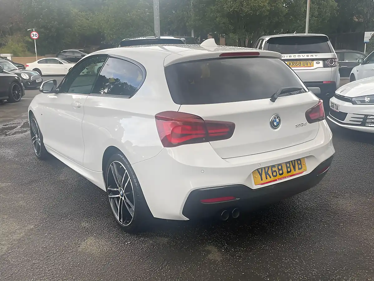 Used 2018 BMW 1 Series M Sport Shadow Edition White - Interior and Exterior details 6