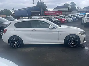 Used 2018 BMW 1 Series M Sport Shadow Edition White - Interior and Exterior details 8