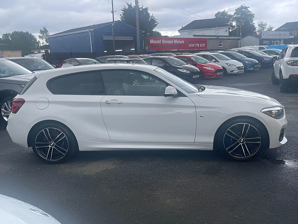 Used 2018 BMW 1 Series M Sport Shadow Edition White - Interior and Exterior details 8