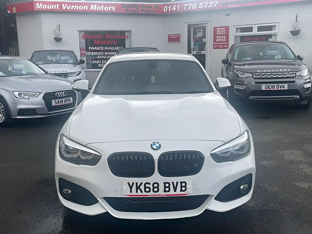 Used 2018 BMW 1 Series M Sport Shadow Edition White - Interior and Exterior details 9