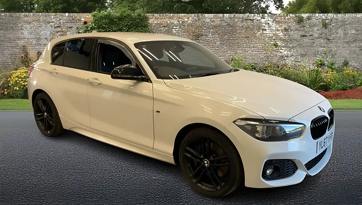 Used 2018 BMW 1 Series M Sport Shadow Edition White - Front View
