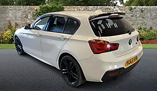 Used 2018 BMW 1 Series M Sport Shadow Edition White - Interior and Exterior details 10