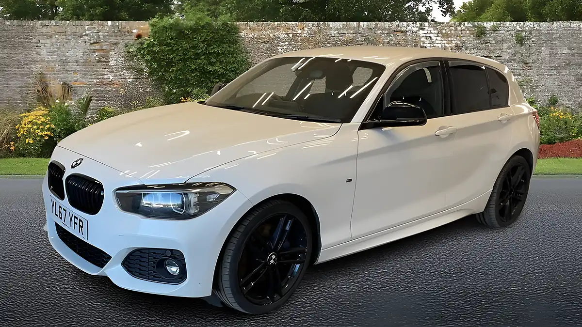 Used 2018 BMW 1 Series M Sport Shadow Edition White - Interior and Exterior details 3