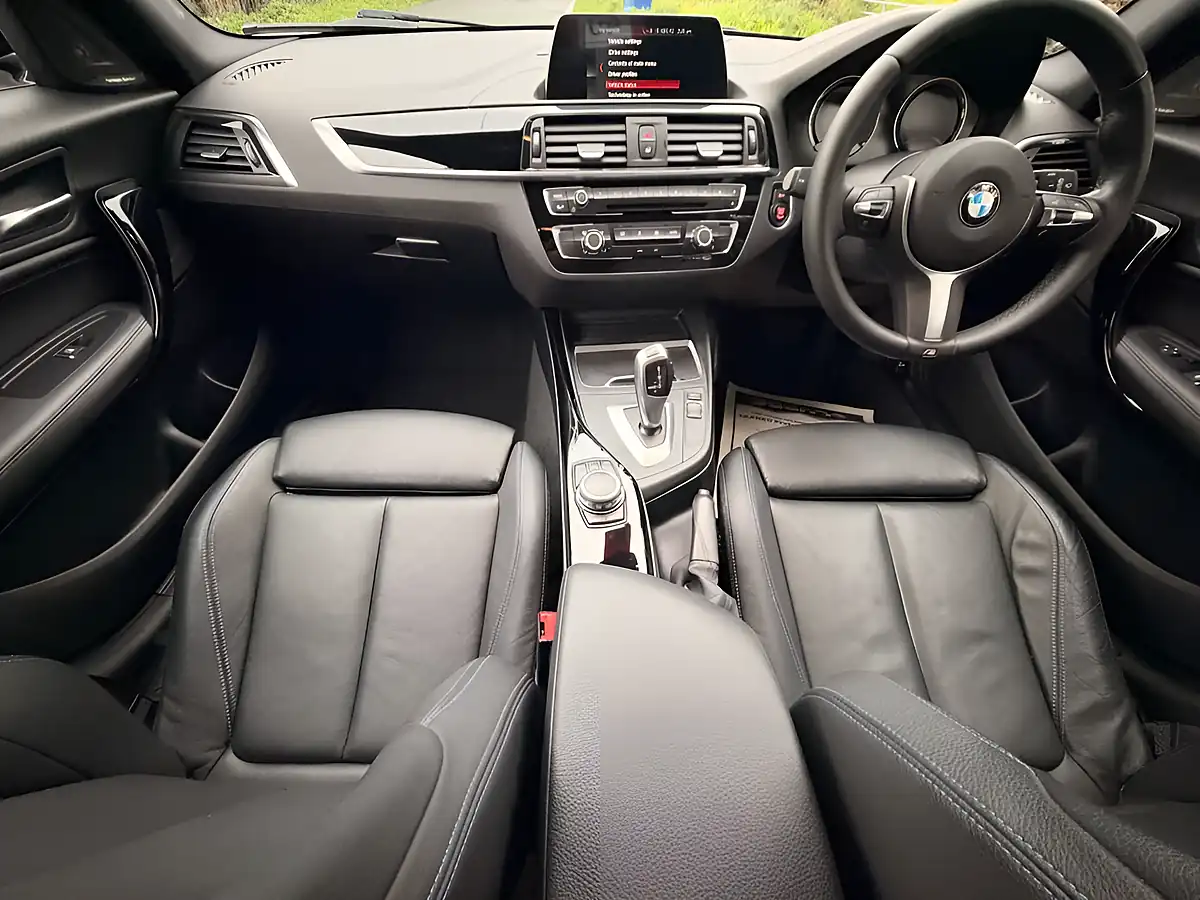 Used 2018 BMW 1 Series M Sport Shadow Edition White - Interior and Exterior details 10