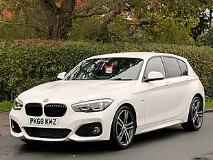 Used 2018 BMW 1 Series M Sport Shadow Edition White - Interior and Exterior details 3